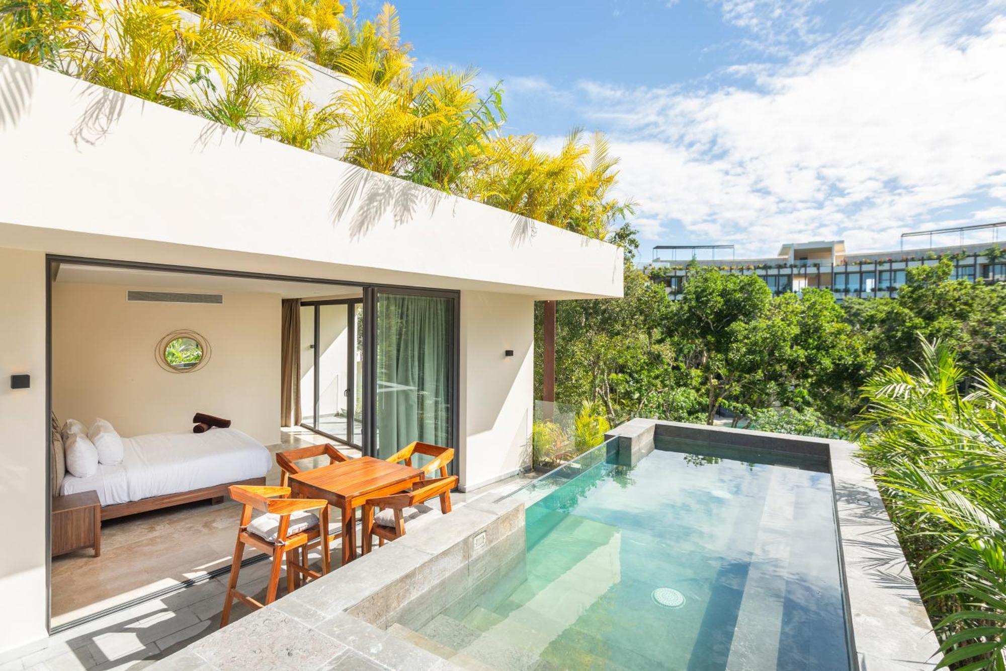 Mistiq Temple II Luxury Apartment Tulum Pueblo Buitenkant foto