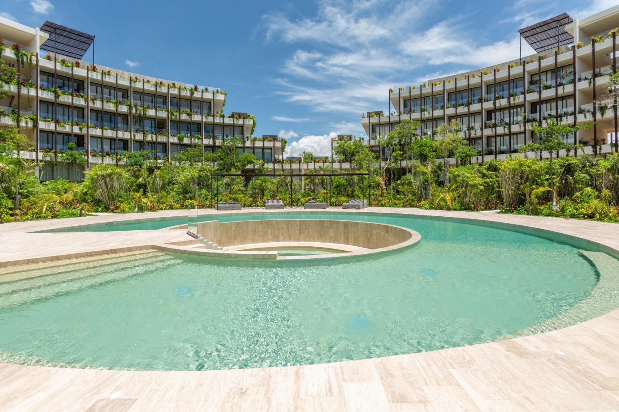 Mistiq Temple II Luxury Apartment Tulum Pueblo Buitenkant foto